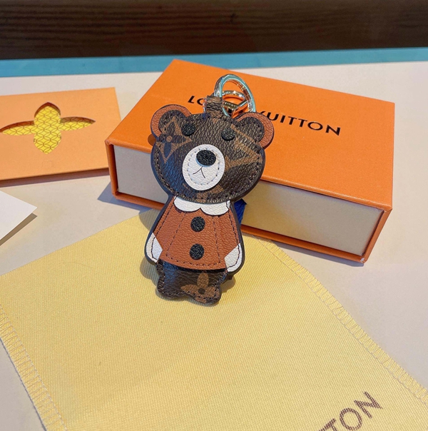 ブランドキーホルダー素材ディテール